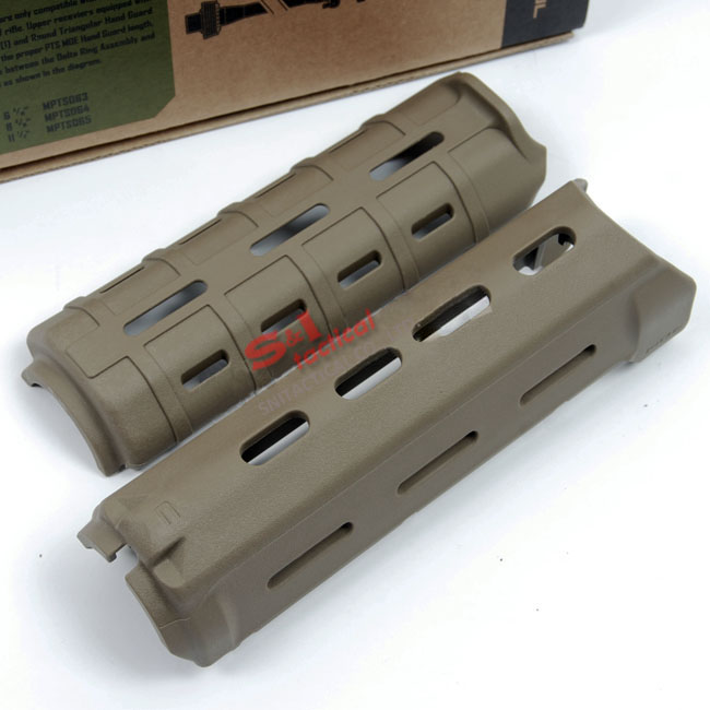 New PTS Magpul MOE 7 inch handguard rail Tan with box